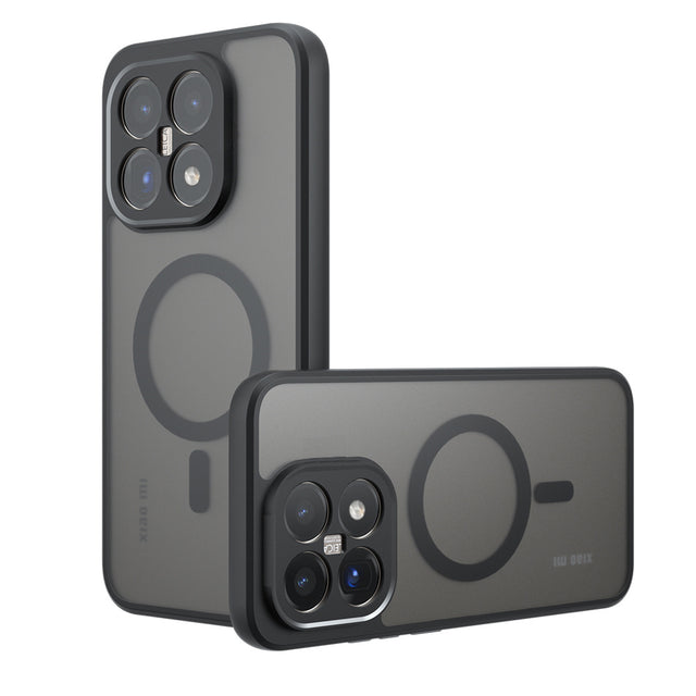 Husa de protectie Techsuit PureFrost MagSafe compatibil cu Xiaomi 15T, Negru Mat