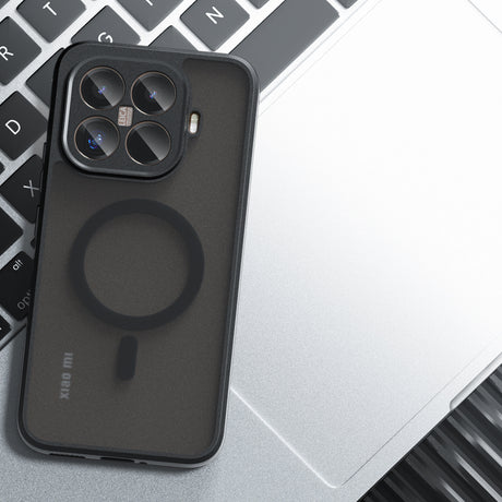 Husa de protectie Techsuit PureFrost MagSafe compatibil cu Xiaomi 15T Pro, Negru Mat