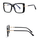 Ochelari Protectie Calculator Techsuit Reflex PC (2270), TR90&PC, AC, Negru