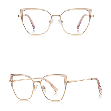 Techsuit Anti-Blue Light Glasses Reflex PC (3156) női cat eye szemüveg