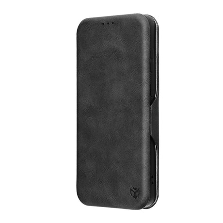 Husă Techsuit Safe Wallet Plus neagră pentru Samsung Galaxy S25 FE