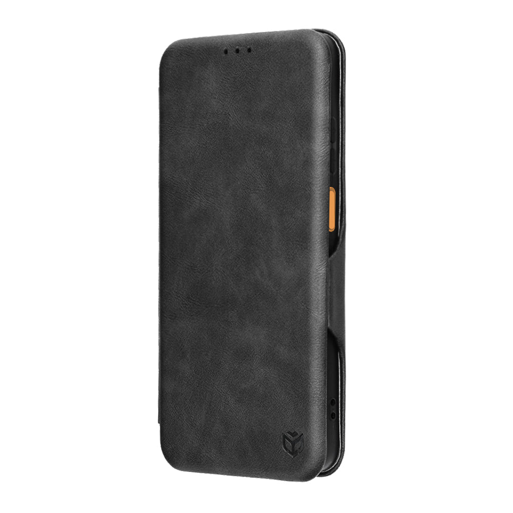Husa de protectie Techsuit Safe Wallet Plus compatibil cu Motorola Moto G15 / G15 Power / G17 / G17 Power, Negru