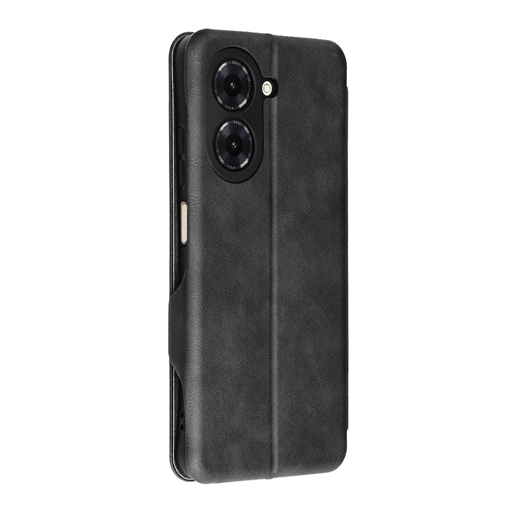 Husa de protectie Techsuit Safe Wallet Plus compatibil cu Xiaomi Redmi A5 4G (Standard), Negru