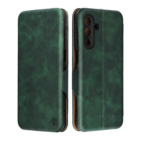 Husa de protectie Techsuit Safe Wallet Plus compatibil cu Samsung Galaxy A17 5G / A17 4G / M17 / F17, Verde