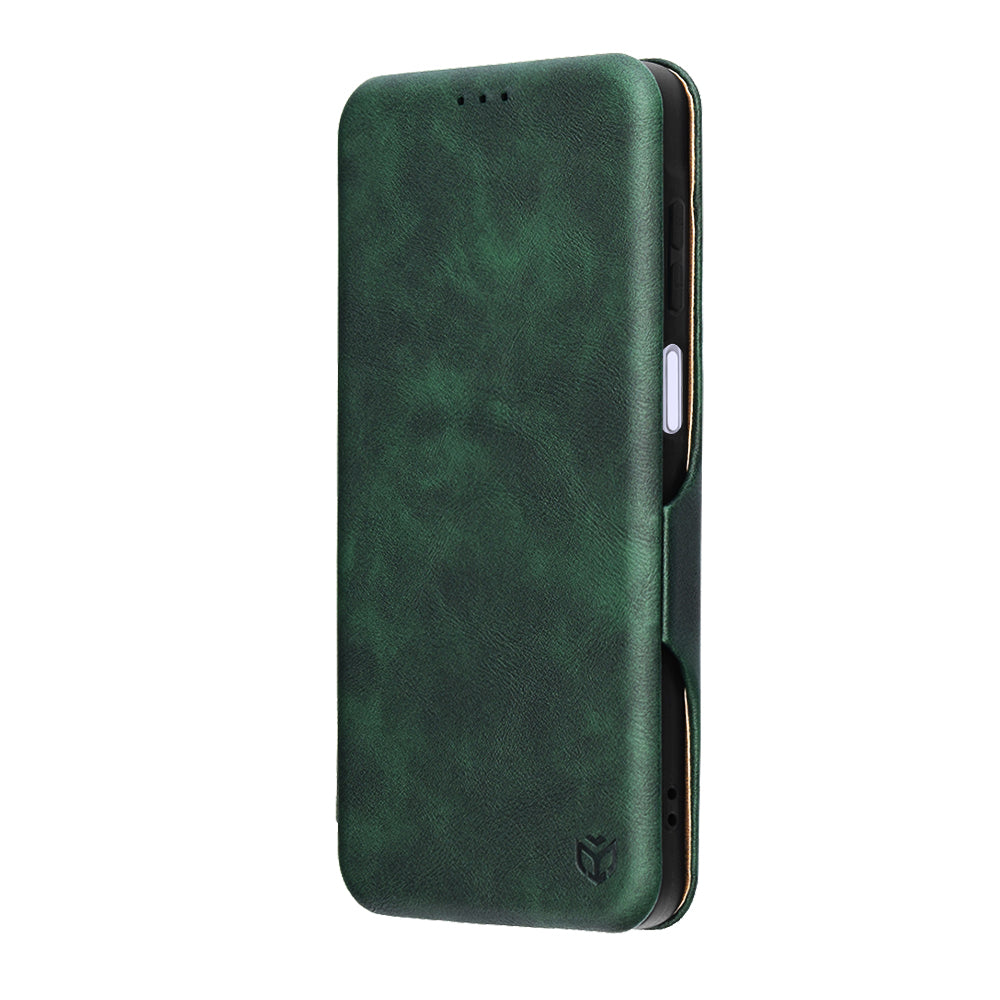 Husa de protectie Techsuit Safe Wallet Plus compatibil cu Samsung Galaxy A07 4G, Verde