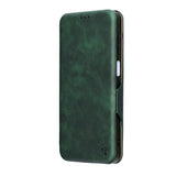 Husa de protectie Techsuit Safe Wallet Plus compatibil cu Samsung Galaxy A07 4G, Verde