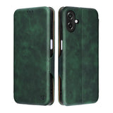 Husa de protectie Techsuit Safe Wallet Plus compatibil cu Samsung Galaxy A07 4G, Verde