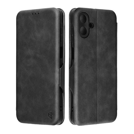 Husa de protectie Techsuit Safe Wallet Plus compatibil cu Samsung Galaxy A07 4G, Negru