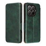 Husa de protectie Techsuit Safe Wallet Plus compatibil cu Xiaomi 15T Pro, Verde