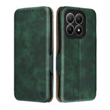 Husa de protectie Techsuit Safe Wallet Plus compatibil cu Xiaomi 15T, Verde
