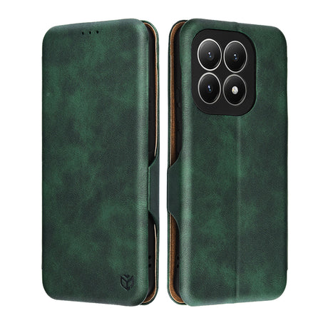 Husa de protectie Techsuit Safe Wallet Plus compatibil cu Xiaomi 15T, Verde