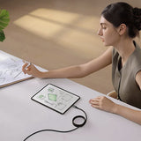 Cablu Baseus Tungsten Gold (P10319805111-02), Type-C to USB, Super Fast Charge, 100W, 480Mbps, 1m, Negru