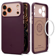 Husa de protectie Spigen Caseology Nano Pop MagSafe (ACS10261) compatibil cu iPhone 17 Pro Max, Burgundy Bean