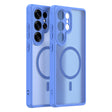 Husa de protectie Techsuit HaloFrost II MagSafe compatibil cu Samsung Galaxy S25 Ultra, Albastru Cer