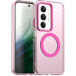 Husa de protectie Techsuit CandyCase MagSafe compatibil cu Xiaomi Redmi 15 4G / Redmi 15 5G, Roz