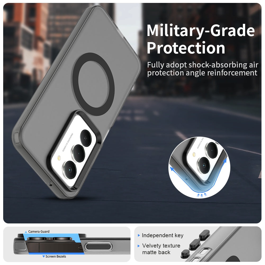 Husa de protectie Techsuit CandyCase MagSafe compatibil cu Xiaomi Redmi 15 4G / Redmi 15 5G, Negru