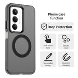 Husa de protectie Techsuit CandyCase MagSafe compatibil cu Xiaomi Redmi 15 4G / Redmi 15 5G, Negru