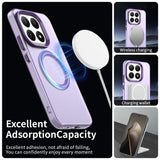 Husa de protectie Techsuit CandyCase MagSafe compatibil cu Xiaomi 15T, Mov