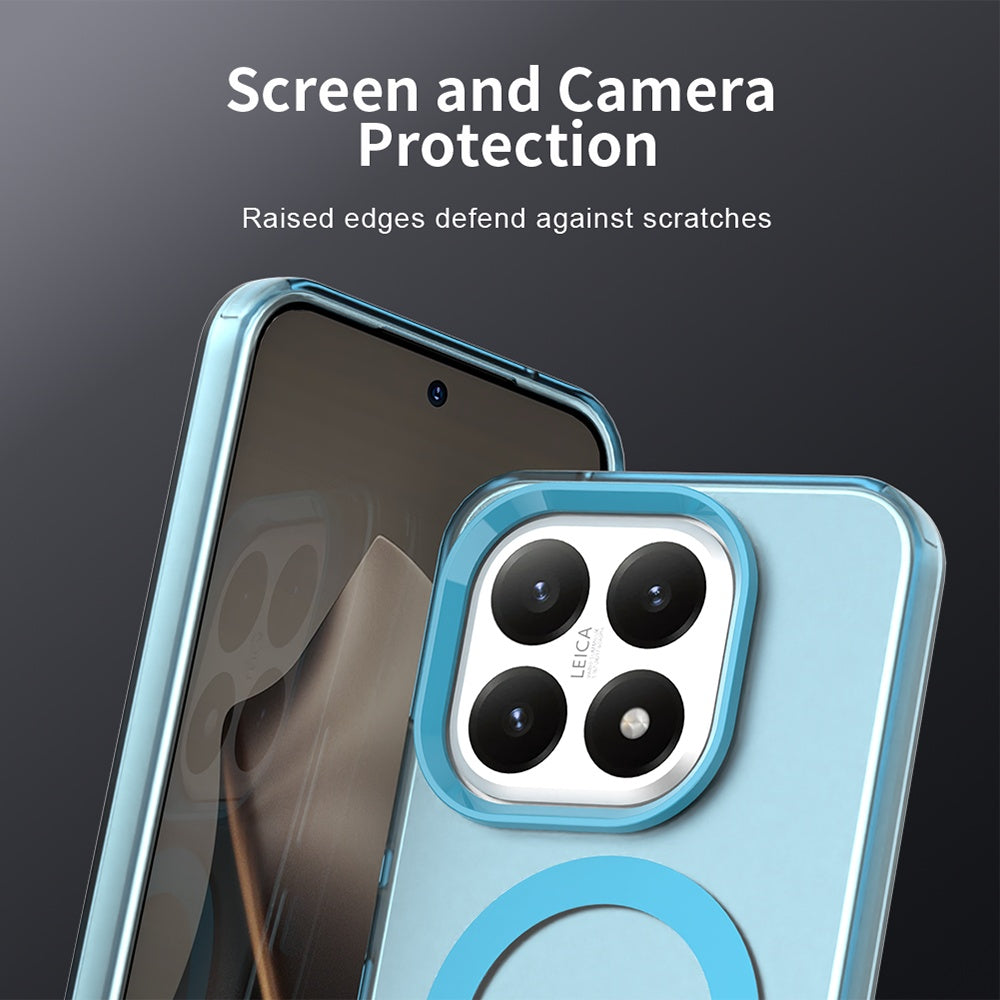 Husa de protectie Techsuit CandyCase MagSafe compatibil cu Xiaomi 15T, Albastru