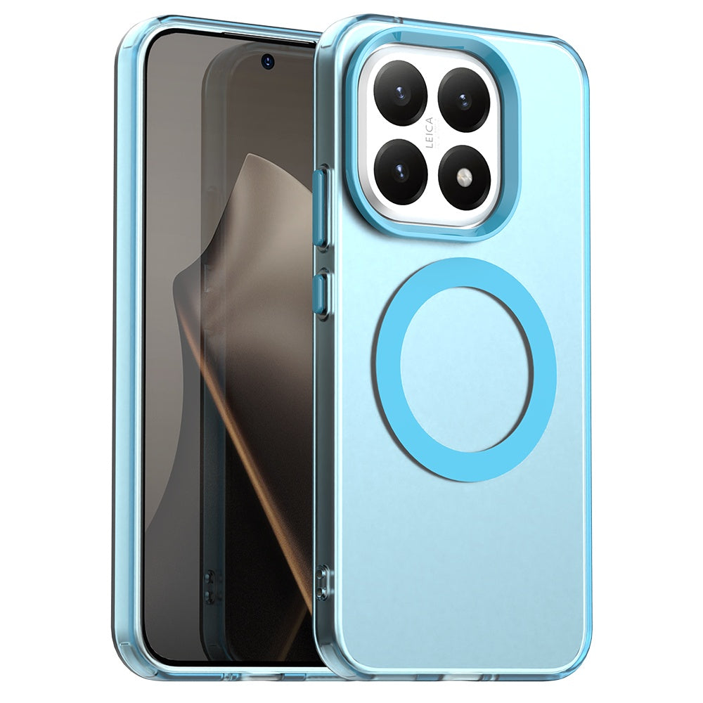 Husa de protectie Techsuit CandyCase MagSafe compatibil cu Xiaomi 15T, Albastru