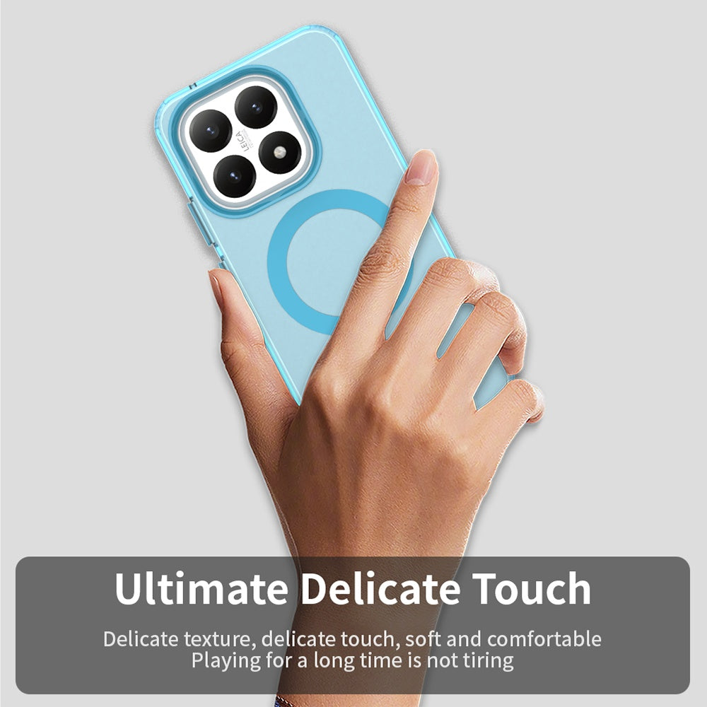 Husa de protectie Techsuit CandyCase MagSafe compatibil cu Xiaomi 15T, Albastru