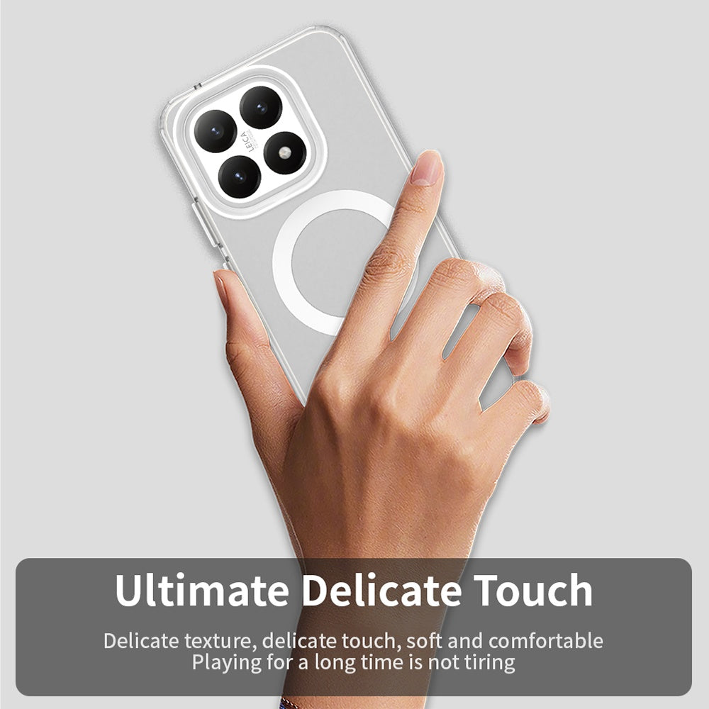 Husa de protectie Techsuit CandyCase MagSafe compatibil cu Xiaomi 15T, Alb