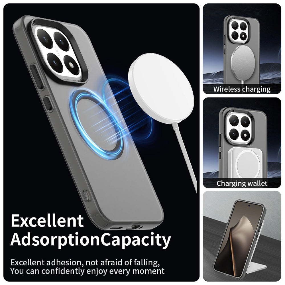 Husa de protectie Techsuit CandyCase MagSafe compatibil cu Xiaomi 15T, Negru