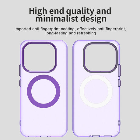 Husa de protectie Techsuit CandyCase MagSafe compatibil cu Xiaomi 15T Pro, Mov
