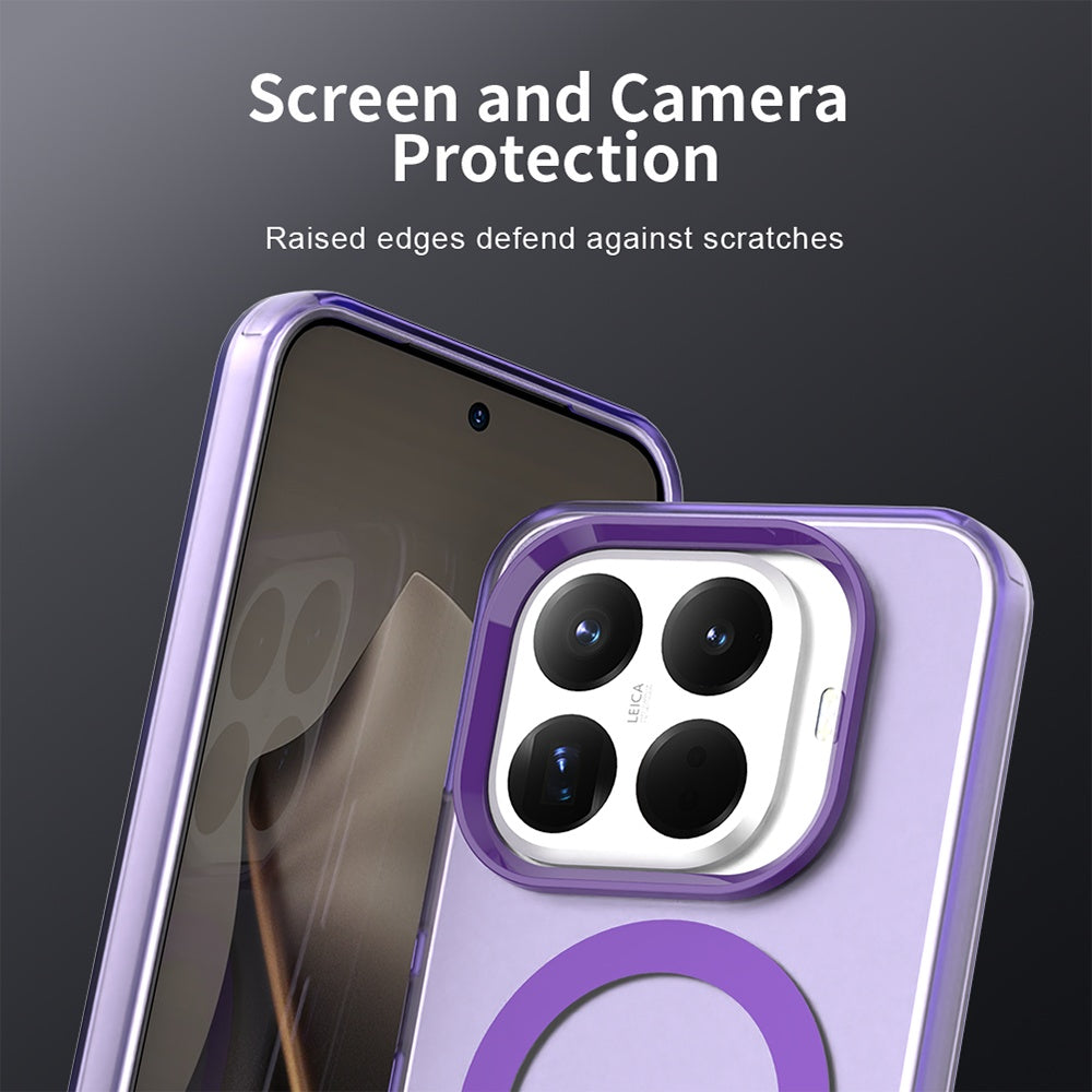 Husa de protectie Techsuit CandyCase MagSafe compatibil cu Xiaomi 15T Pro, Mov