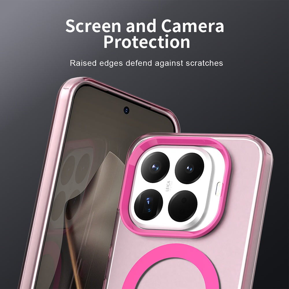 Husa de protectie Techsuit CandyCase MagSafe compatibil cu Xiaomi 15T Pro, Roz