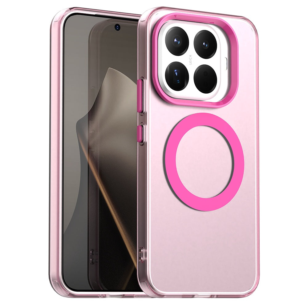 Husa de protectie Techsuit CandyCase MagSafe compatibil cu Xiaomi 15T Pro, Roz