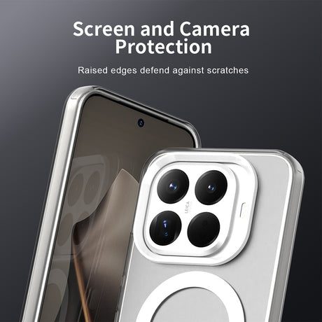 Husa de protectie Techsuit CandyCase MagSafe compatibil cu Xiaomi 15T Pro, Alb