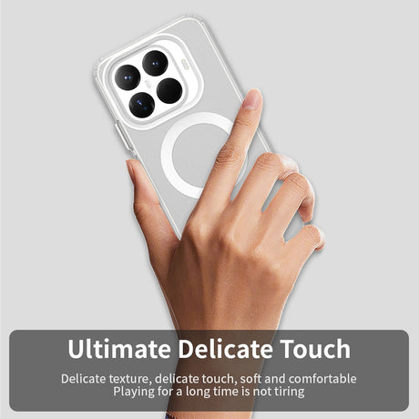 Husa de protectie Techsuit CandyCase MagSafe compatibil cu Xiaomi 15T Pro, Alb