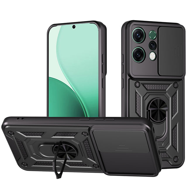 Husa de protectie Techsuit CamShield Series compatibil cu Oppo Reno14, Negru