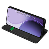 Husa de protectie Techsuit Magskin Book compatibil cu Oppo Reno14 F / Reno14 FS 5G, Negru