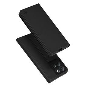 Husa de protectie Techsuit Magskin Book compatibil cu Motorola Moto G86 Power, Negru