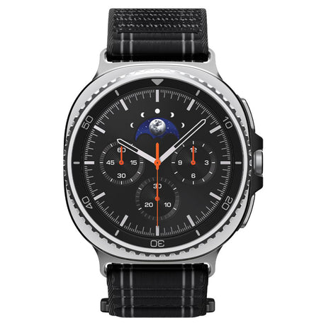 Curea smartwatch Spigen Watchband WBF0 (AMP10153) compatibil cu Samsung Galaxy Watch8 40mm/Watch8 44mm/Watch8 Classic, Negru