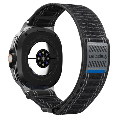 Curea smartwatch Spigen Watchband WBF0 (AMP10153) compatibil cu Samsung Galaxy Watch8 40mm/Watch8 44mm/Watch8 Classic, Negru