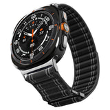 Curea smartwatch Spigen Watchband WBF0 (AMP10146) compatibil cu Samsung Galaxy Watch Ultra 47mm, Negru
