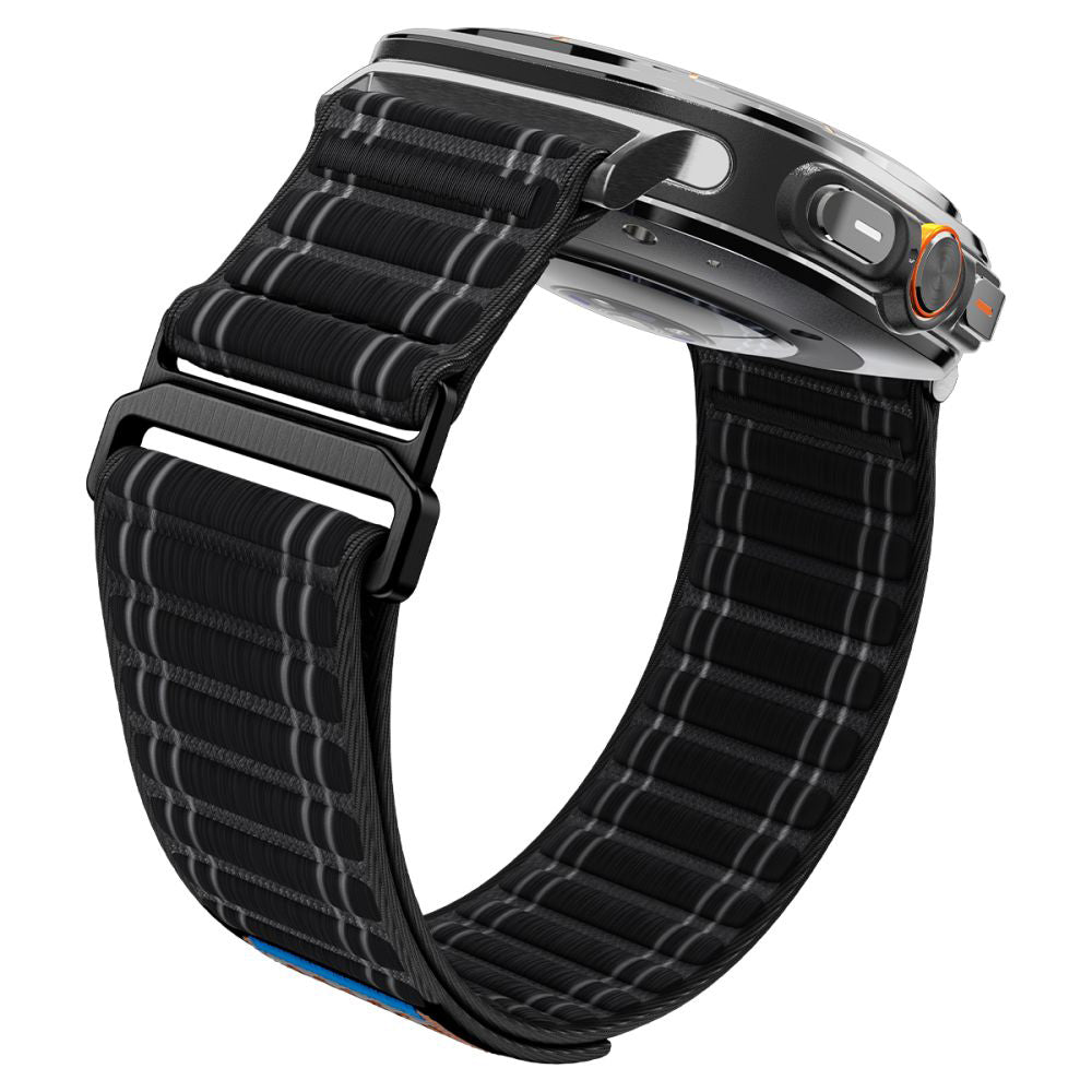 Curea smartwatch Spigen Watchband WBF0 (AMP10146) compatibil cu Samsung Galaxy Watch Ultra 47mm, Negru