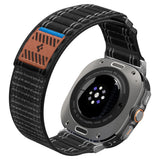 Curea smartwatch Spigen Watchband WBF0 (AMP10146) compatibil cu Samsung Galaxy Watch Ultra 47mm, Negru