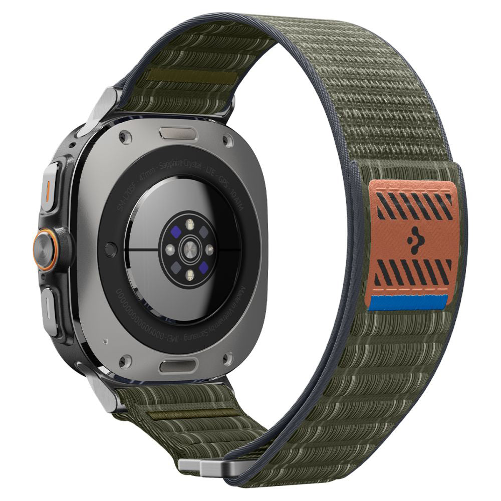 Curea smartwatch Spigen Watchband WBF0 (AMP10147) compatibil cu Samsung Galaxy Watch Ultra 47mm, Verde