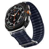 Curea smartwatch Spigen Watchband WBF0 (AMP10148) compatibil cu Samsung Galaxy Watch Ultra 47mm, Bleumarin