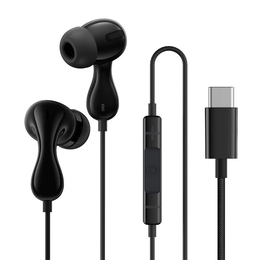 Casti Baseus Wired Earphones Encok CZ20 (A00171400113-00), Type-C, 20Hz-40kHz, Hi-Res, Cluster Black