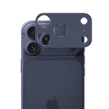 Folie de protectie Techsuit Full Camera Glass compatibil cu iPhone 17 Pro, Albastru Inchis
