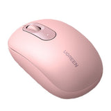 Tastatura/Mouse Ugreen Wireless Mouse MU105 (90686), 800/1200/1600/2400 DPI, Cherry Pink