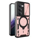 Husa de protectie Techsuit CamGuard Pro compatibil cu Xiaomi Redmi 15 4G / Redmi 15 5G, Roz Auriu