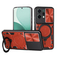Husa de protectie Techsuit CamGuard Pro compatibil cu Oppo Reno14, Rosu