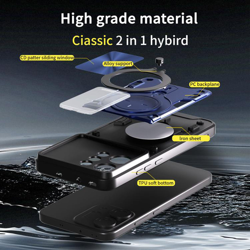 Husa de protectie Techsuit CamGuard Pro compatibil cu Oppo Reno14, Rosu