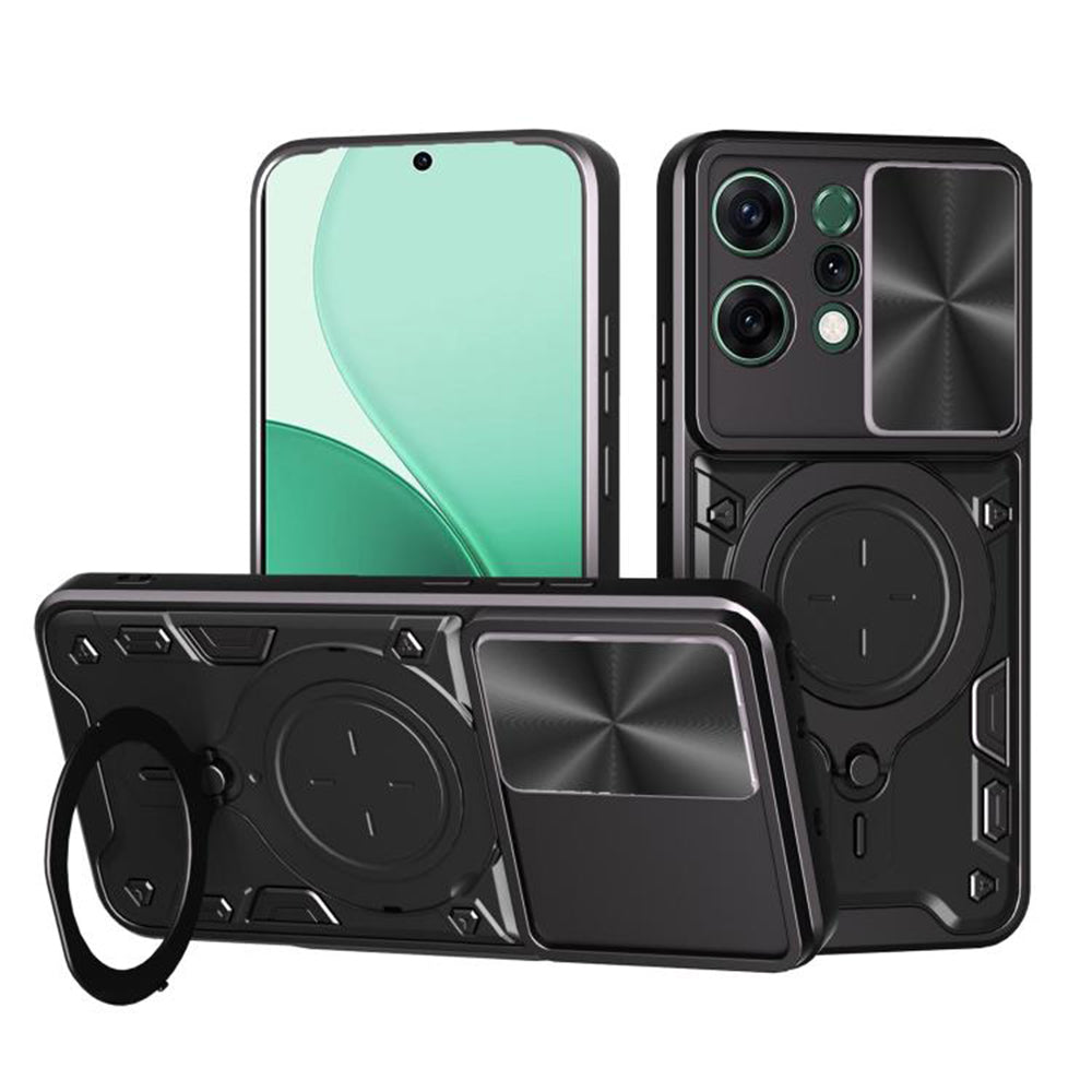 Husa de protectie Techsuit CamGuard Pro compatibil cu Oppo Reno14, Negru